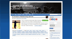 Desktop Screenshot of eternaltruthministry.com