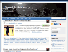 Tablet Screenshot of eternaltruthministry.com